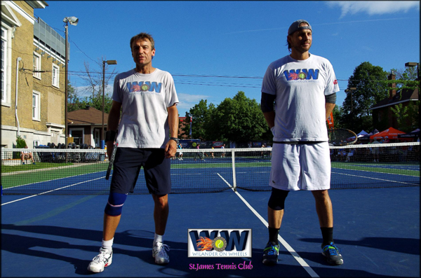 Mats Wilander and Cameron Lickle, were enthusiastic  in their praise of the day, noting that in all their travels around North America, this was one of their best events .
