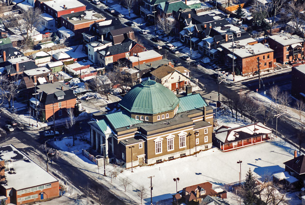 Glebe Community Centre from air