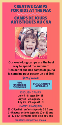 National Arts Centre Day Camps